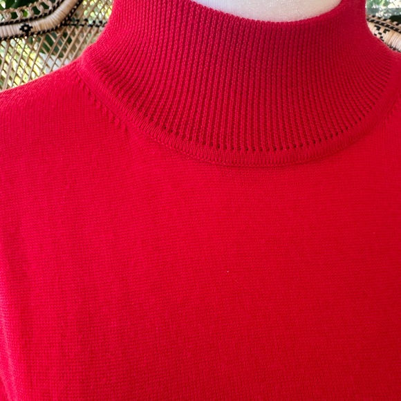 Pendleton red mock turtleneck - Picture 2 of 7